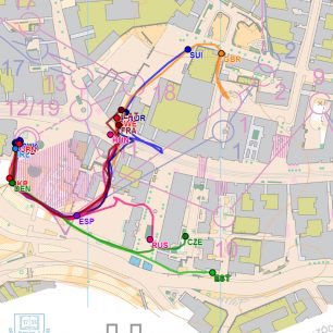 GPS 15 - sprintové štafety