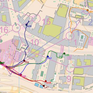 GPS 17 - sprintové štafety