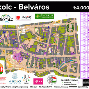 Mapa sprintové štafety