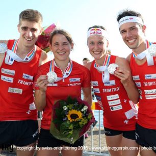 Sprintové štafety - Švýcaři - Howald, Friederich, Wyder, M-Hubmann