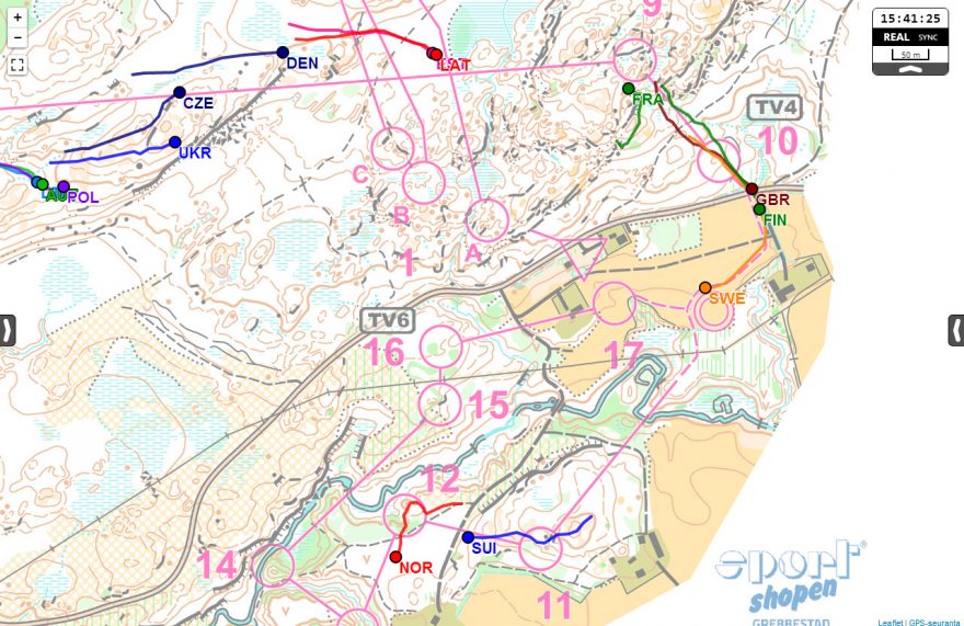 Muži: Úsek 3, GPS 3