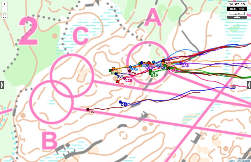Ženy: Úsek 1, GPS 1