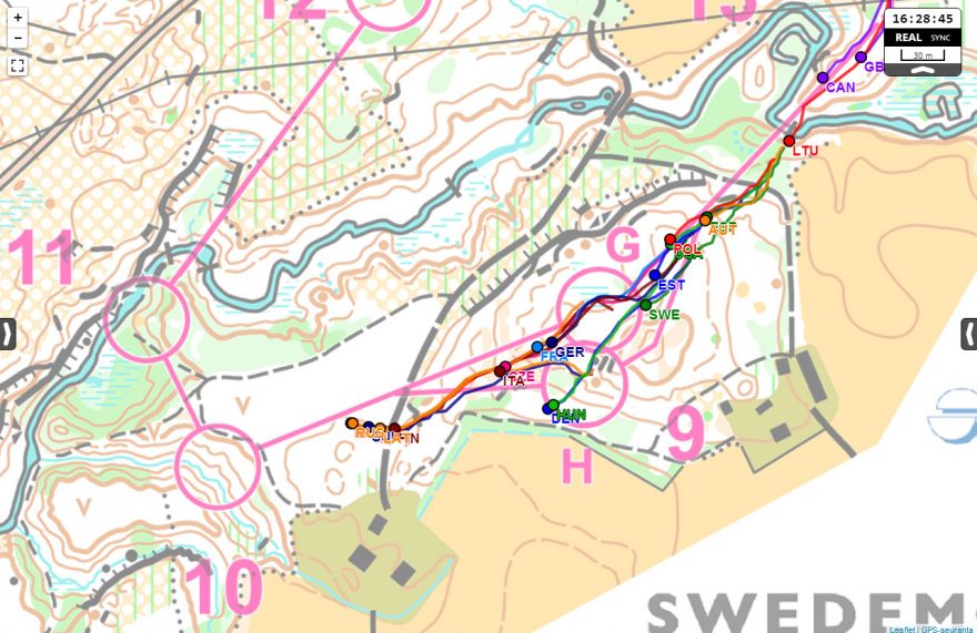 Ženy: Úsek 1, GPS 3