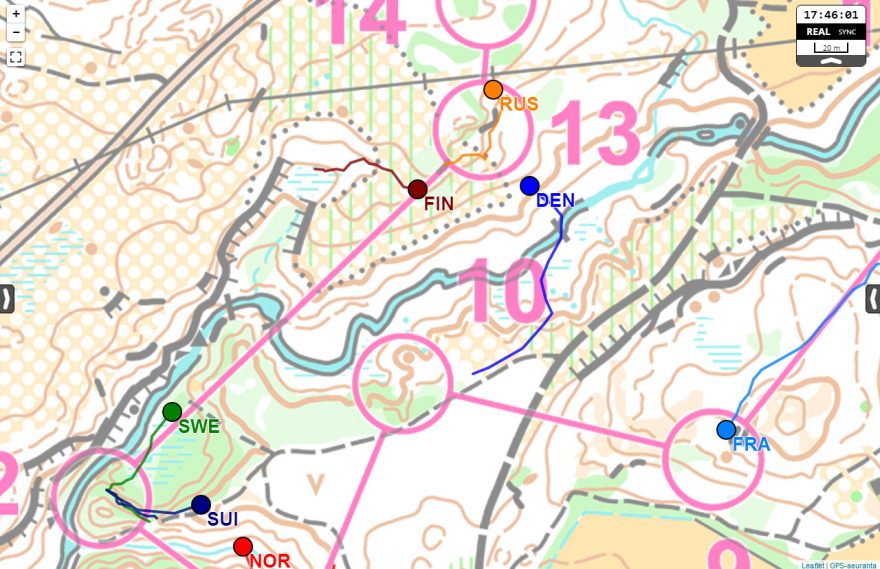 Ženy: Úsek 3, GPS 3