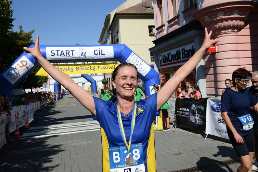Vítězka desítky Lenka Křížová