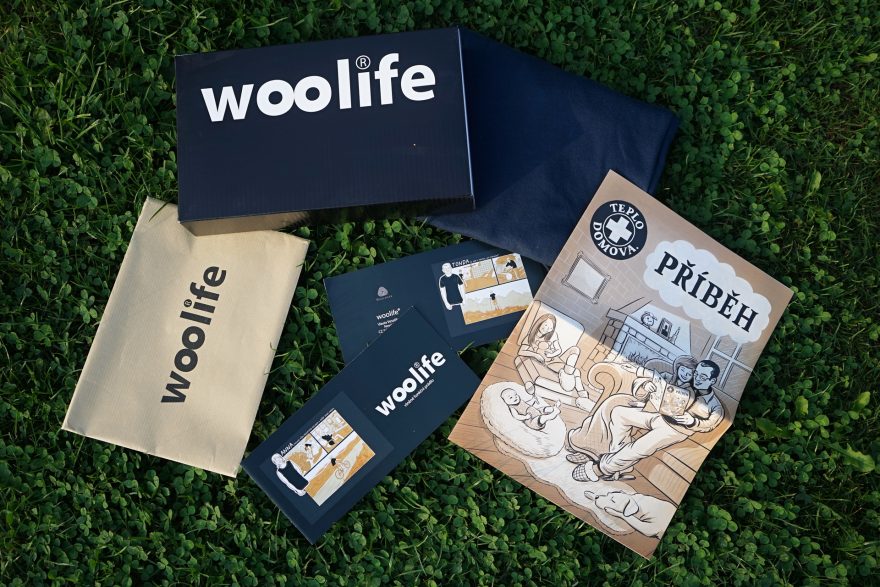 Triko Woolife po rozbalení z krabice