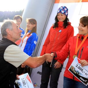 Nejrychlejš ženy Longu Dominika Plochová/Iveta Vlčková