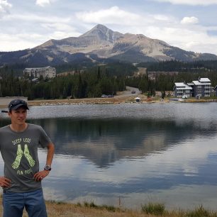 Lyžařský resort Big Sky v Montaně na severu USA,