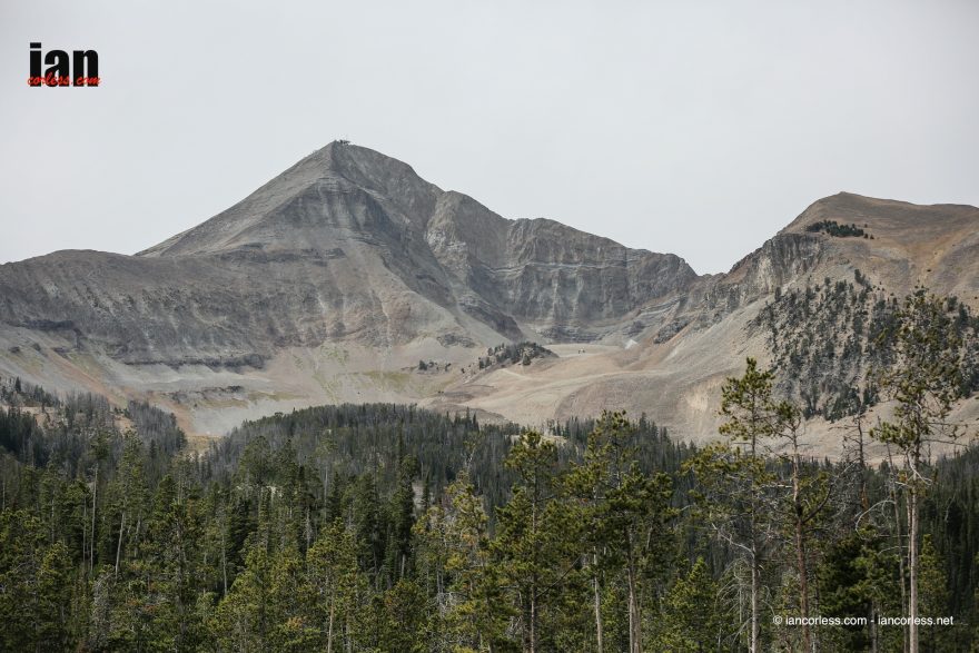 Lone Peak 3404 m. n. m, nejvyšší bod všech závodů