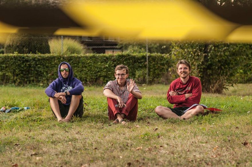 Posádka prvního auta - tým Corredores (foto: pořadatel závodu)
