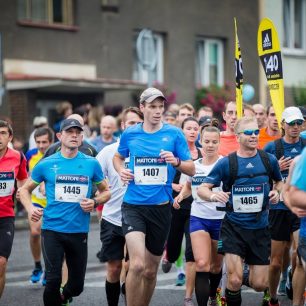 Ústí nad Labem půlmaraton proběhl Jirka jako vodič