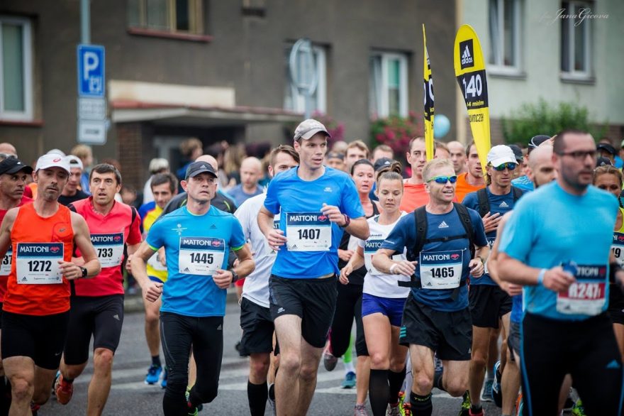 Ústí nad Labem půlmaraton proběhl Jirka jako vodič