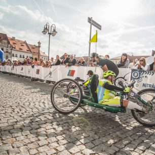 Handbikerka Petra Hurtová