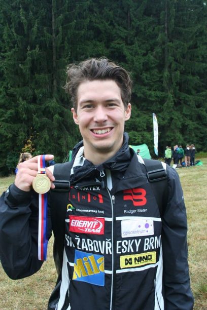 Miloš Nykodým jako mistr ČR na klasické trati 2016