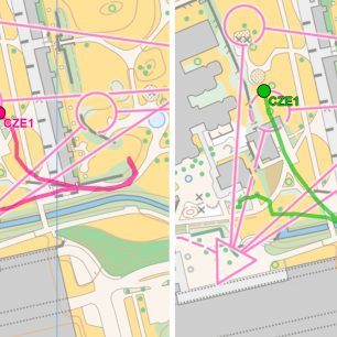 Sprint - štafeta: české chyby na jedničku