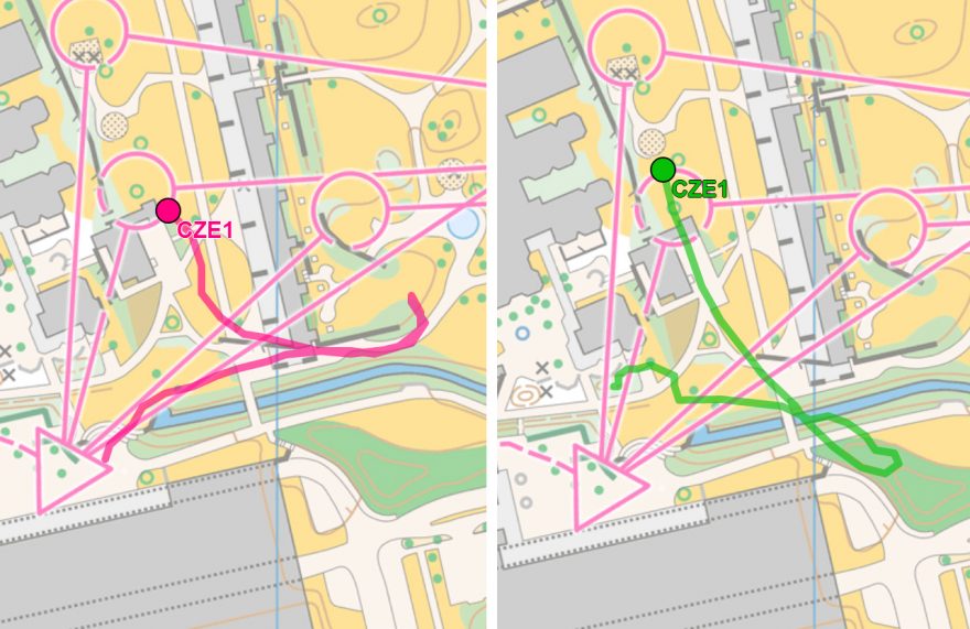 Sprint - štafeta: české chyby na jedničku