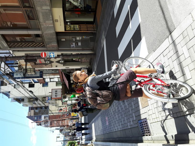 V Kyótu volte jako dopravní prostředek a doplňkový sport kolo