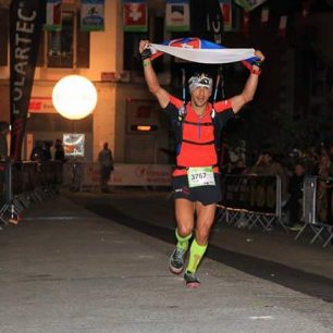 V cíli UTMB, trati CCC
