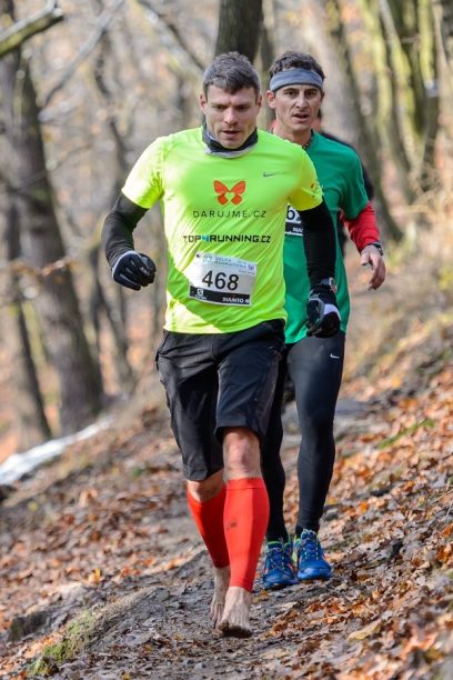 Tomáš Šebek na trati