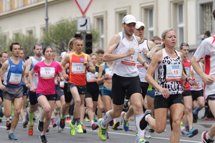 start půlmaratonu