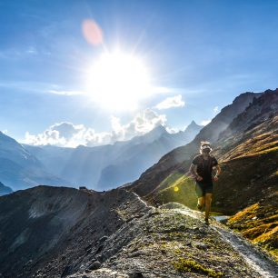 Ve Švýcarsku si Tomáš užíval běhání s výhledy na Matterhorn