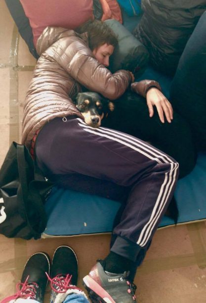 Linda se svým miláčkem čeká na medaili