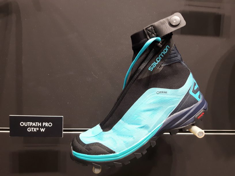 Salomon Outpath Pro s Goretexem využijete, když je pro vás chůze po horách moc nudná a chcete občas popoběhnout i v těžkém horském terénu