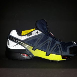 Salomon Speedcross 4 Nocturne s bleskem osvícenými reflexními prvky