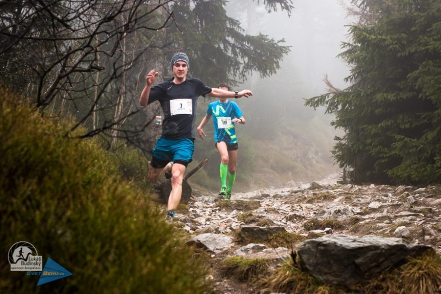 Tomáš Maceček - druhý na loňském Ještědu SkyRace - foto Lukáš Budínský