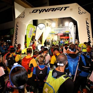 Noční start hlavního závodu Grossglockner Ultra-trail