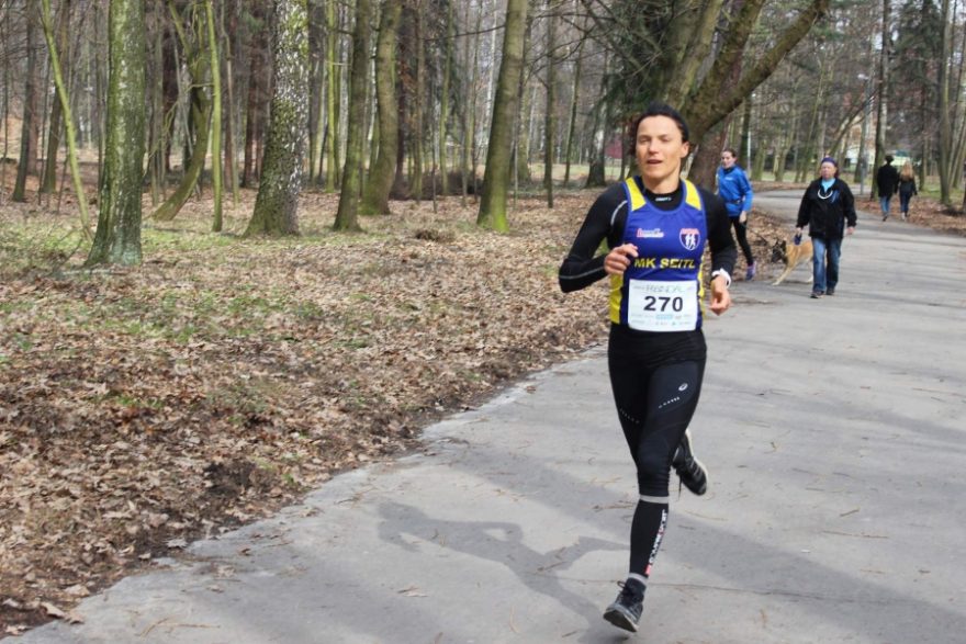 Vítězka Petra Pastorová na trati