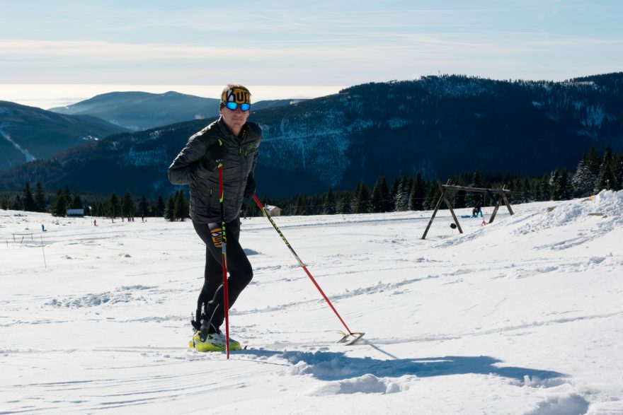 Po zranění si Zdeněk užíval zimní přípravy na skialpech