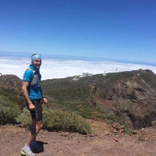 Jan Bartas při aklimatizaci před závodem Transvulcania 2017