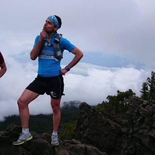 Jan Bartas při aklimatizaci před závodem Transvulcania 2017