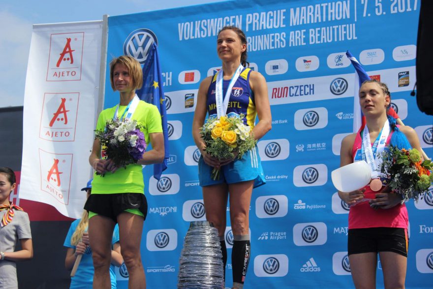 Vítězství na pražském maratonu