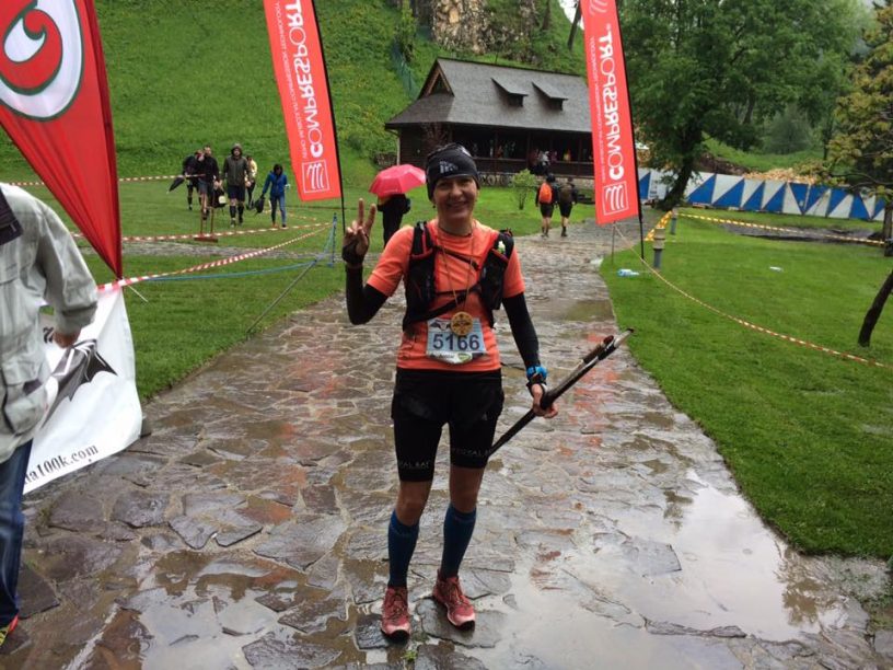 Linda v cíli Transvulcania 50 km