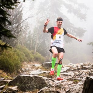 Tomáš Buryška na Ještěd SkyRace