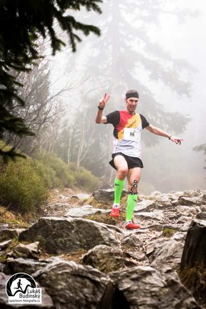 Tomáš Buryška na Ještěd SkyRace