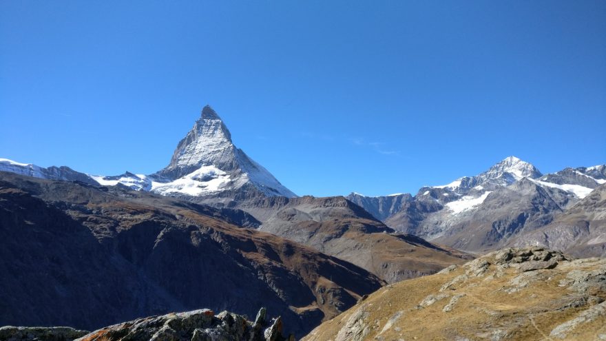 traily kolem Matterhornu