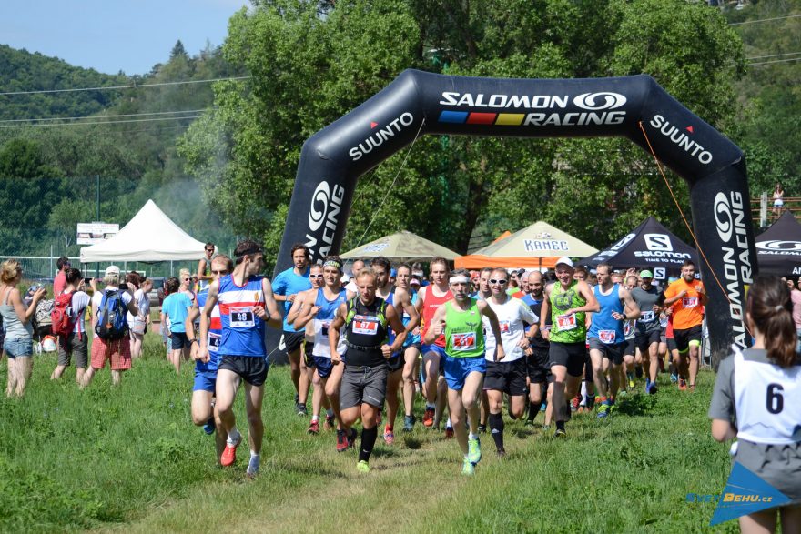 Start závodu na 15,2 km