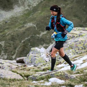 Andrea při Engandin Ultraks