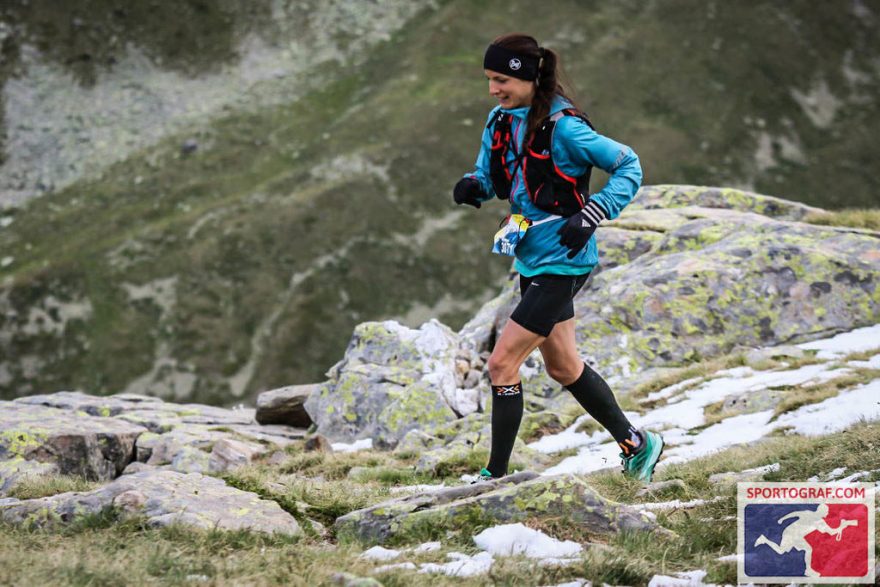 Andrea při Engandin Ultraks