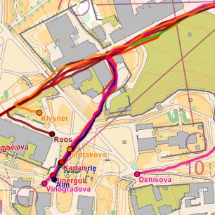 GPS sprint ženy 1