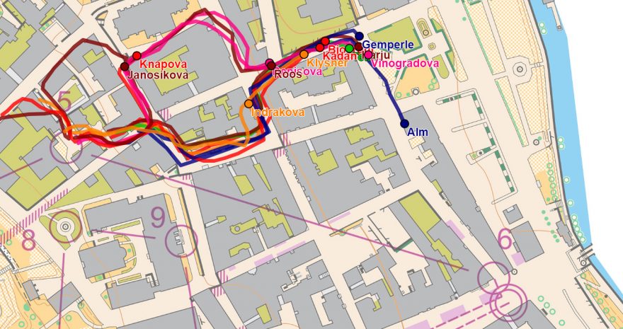 GPS sprint ženy 4
