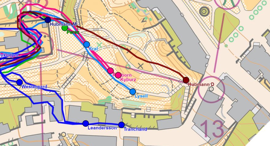 GPS sprint muži 5