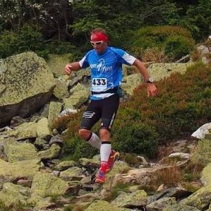 Tomáš Bret na Ještěd Skyrace