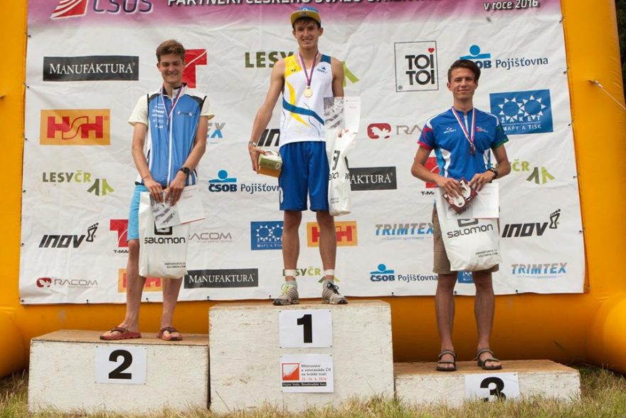 MČR 2016 na stupni vítězů