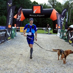 Vítězný dogtrekař Vlastimil Vágner