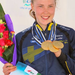 Tove Alexandersson a její tři zlaté medaile