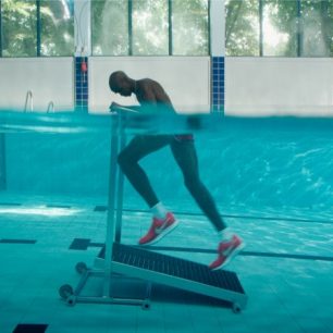Mo Farah při tréninku